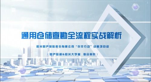 科技賦能，安全護航——陽光財險攜手伙伴以信息技術共筑倉儲安全新篇章